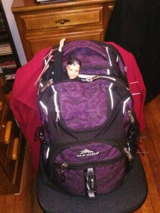 Fr. Kenny was very excited to go on retreat