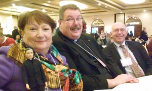 Delegates from Emmanuel and St. Mark's