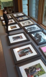 Fr. Kenny surveys our excellent frame-work.