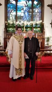 Check out our beautiful altar decorated for Easter!