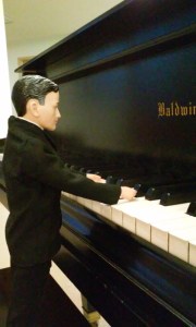 Kenny filled in on piano.