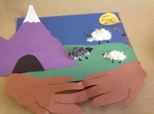 My artistic rendering of Psalm 95.